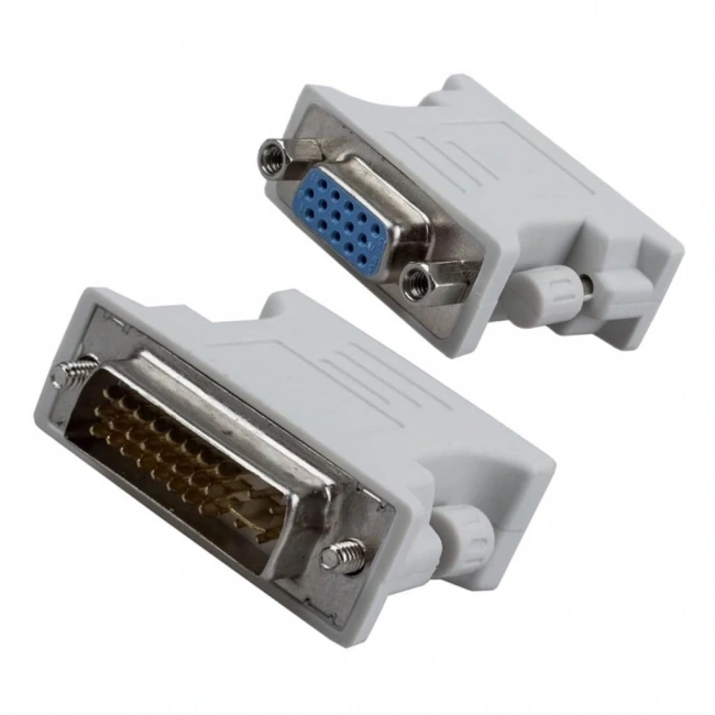DVI 24+5 Erkek to VGA Dişi Çevirici Dvi Male to Vga  Female Convertor