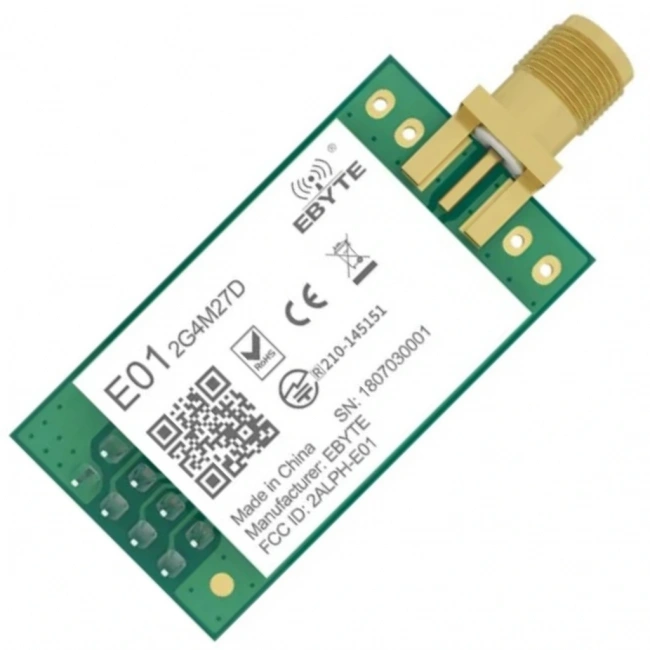 EBYTE E01-2G4M27D 5km 27dBm LoRa Kablosuz Haberleşme