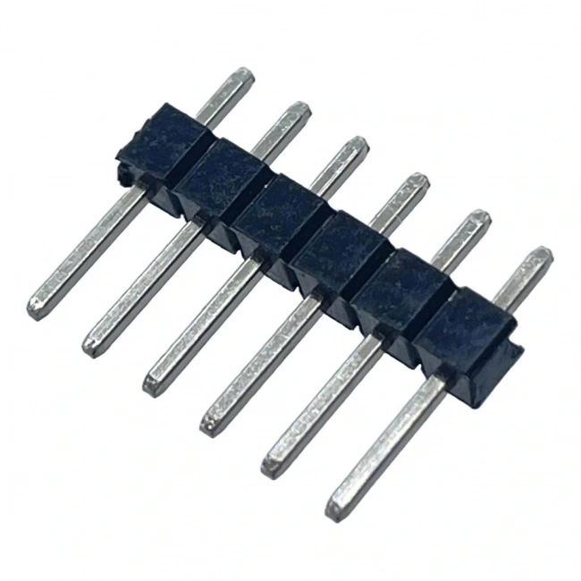 Erkek Pin Header 6 Pin 12mm 2.54mm 1x6 180° Tek Sıra
