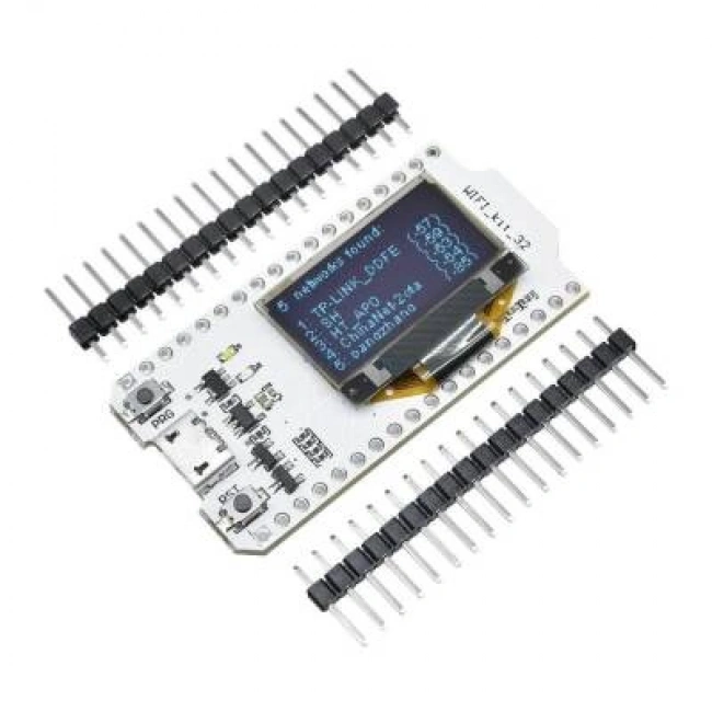 ESP32 WIFI 0.96 Oled Ekran 32Mb Geliştirme Kartı