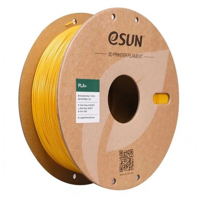 eSUN Gold Pla+ Filament 1.75mm 1 KG