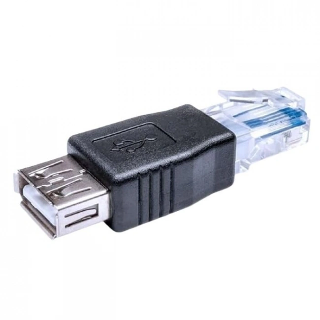 Ethernet RJ45 Erkek - USB Dişi Dönüştürücü Adaptör