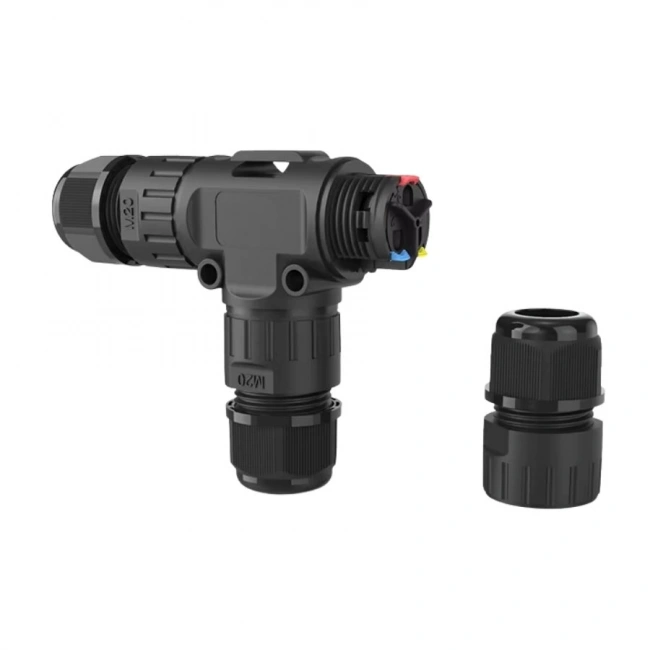 EW-P20T-3P T-Tip 3-Pin Su Geçirmez Konnektör