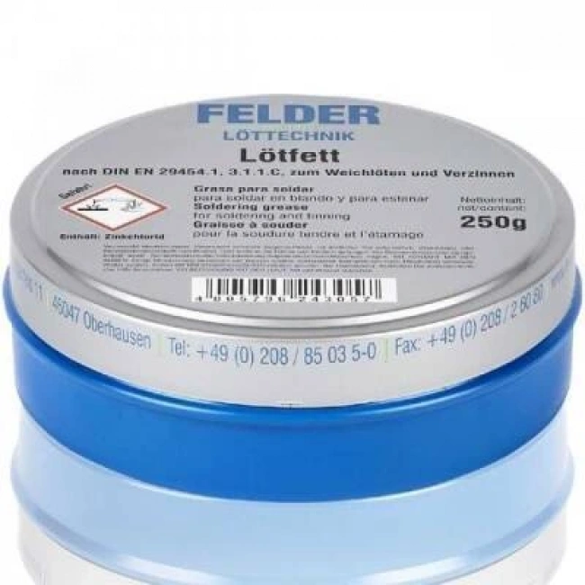 Felder Lötfett Lehim Pastası 250gr