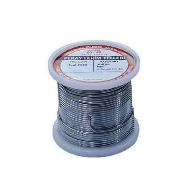Feray 1.2 mm 200gr Lehim Teli (%60 Kalay / %40 Kurşun)