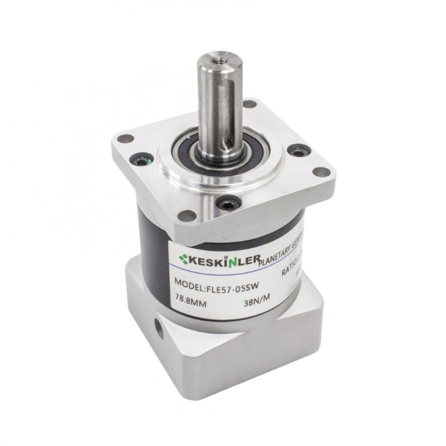 FLE57-05SW 1:25 38N/M Nema23 Step Motor Redüktörü
