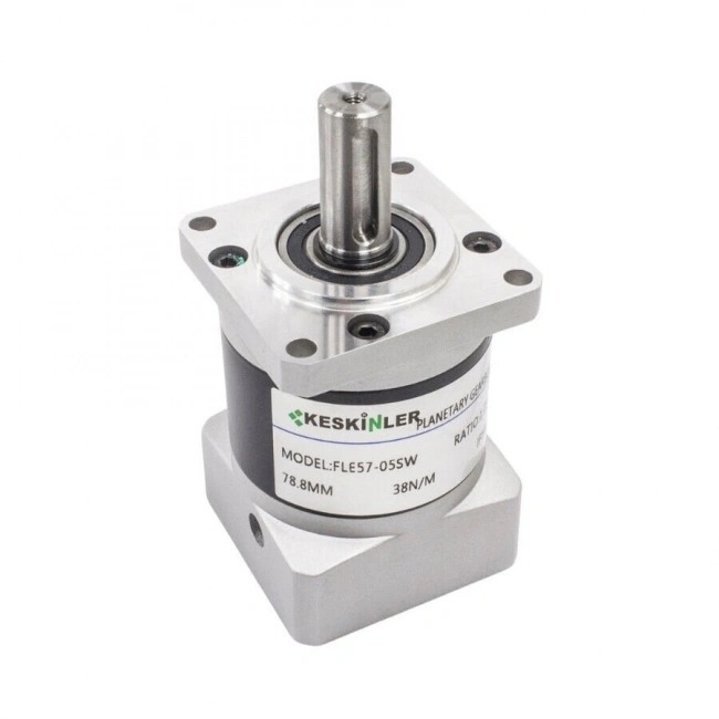 FLE57-05SW 1:25 38N.m Nema23 Step Motor Redüktörü