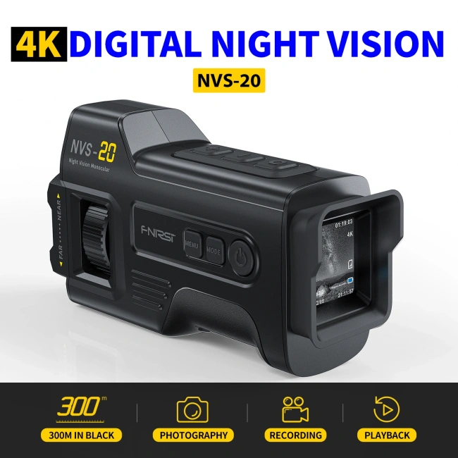 Fnirsi NVS-20 4K Gece Görüş Dürbünü