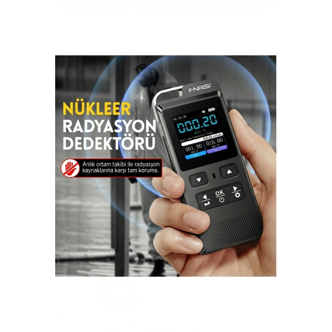 GC-02 Geiger Sayacı Nükleer Radyasyon Test Cihazı