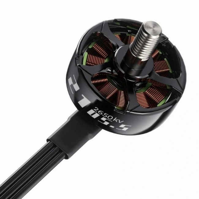 GEPRC SPEEDX2 2105.5 2650KV Siyah M5 Şaftlı