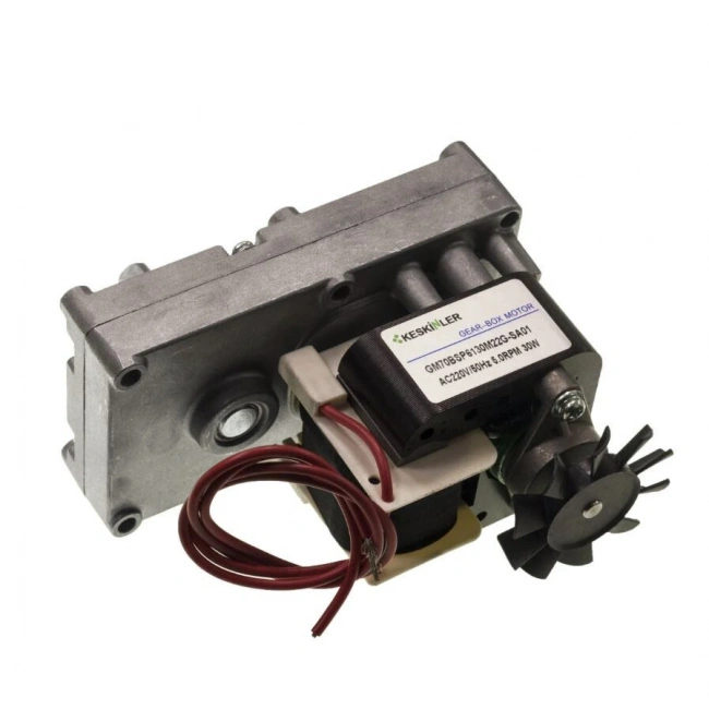 GM-70 AC 220V 50Hz 5RPM 30W Redüktörlü Motor
