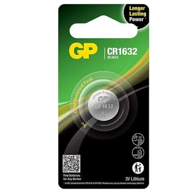 GP CR1632 3V Lityum Pil Tekli Paket