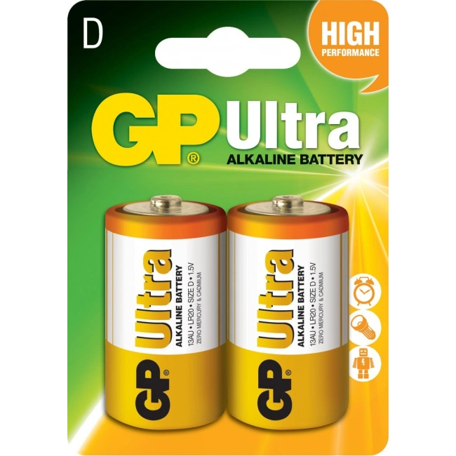 GP GP13AU LR20 Ultra Alkalin 2li Pil