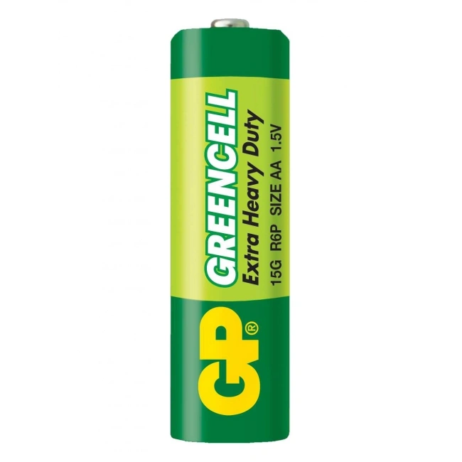 GP GP15G Greencell R6 AA Çinko Kalem Pil 4lü Shrink 