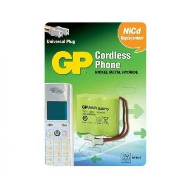 GP T314 3.6V 300mAh Telsiz Telefon Pili