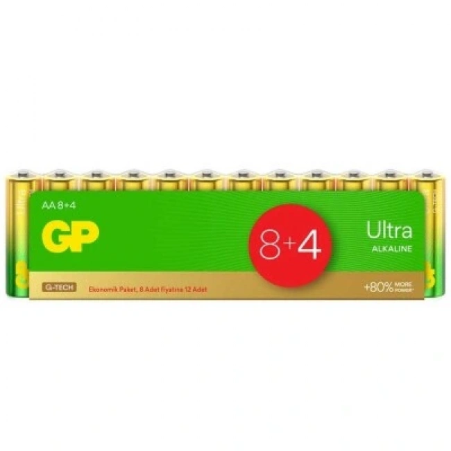 GP Ultra 12li AAA Kalem Pil - Ekonomik Paket