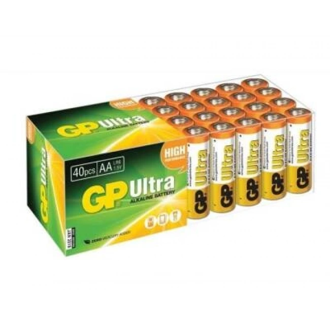 GP Ultra 40lı AA Kalem Pil - Ekonomik Paket