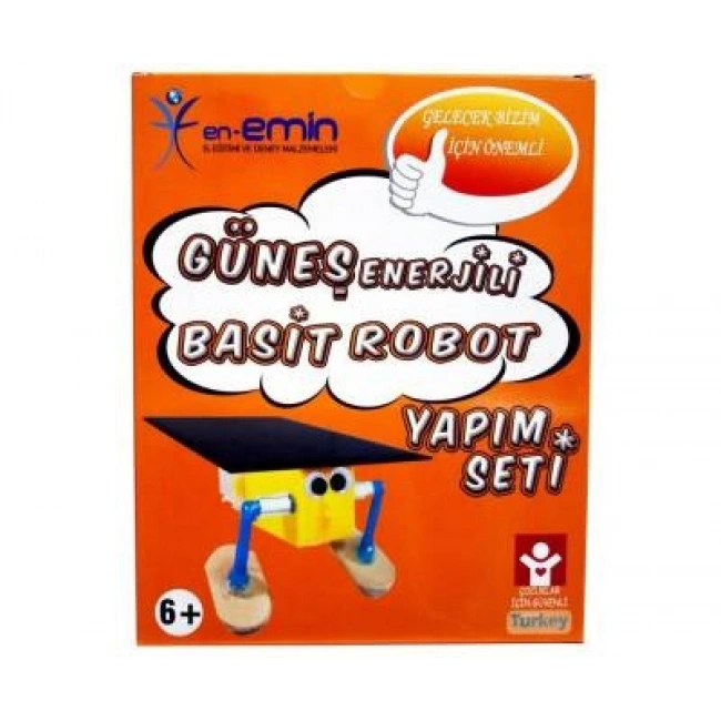 Güneş Enerjili Robot Yapım Seti