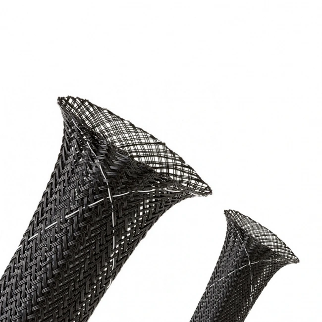 Gwest 8mm Siyah Kablo Çorabı 1 Metre