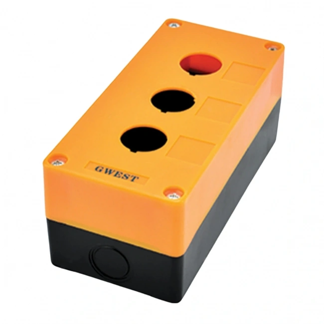 Gwest GBK-3 Sarı Siyah 3lü Boş Kumanda Kutusu