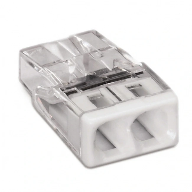 Gwest GW-2.5x2 Geçmeli Buat Klemens Beyaz 1 Adet