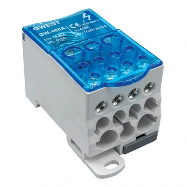 Gwest GW-400A Tek Kutuplu 400A Girişli Dağıtıcı Ünite