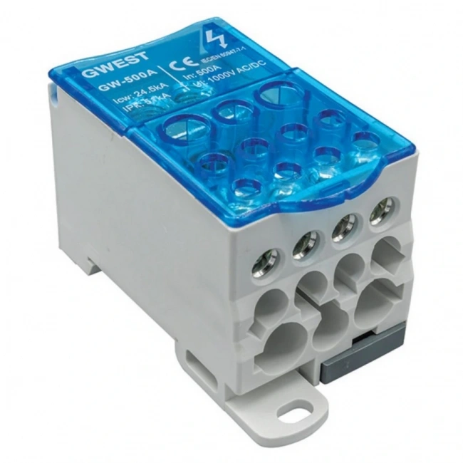 Gwest GW-500A Tek Kutuplu 500A Girişli Dağıtıcı Ünite