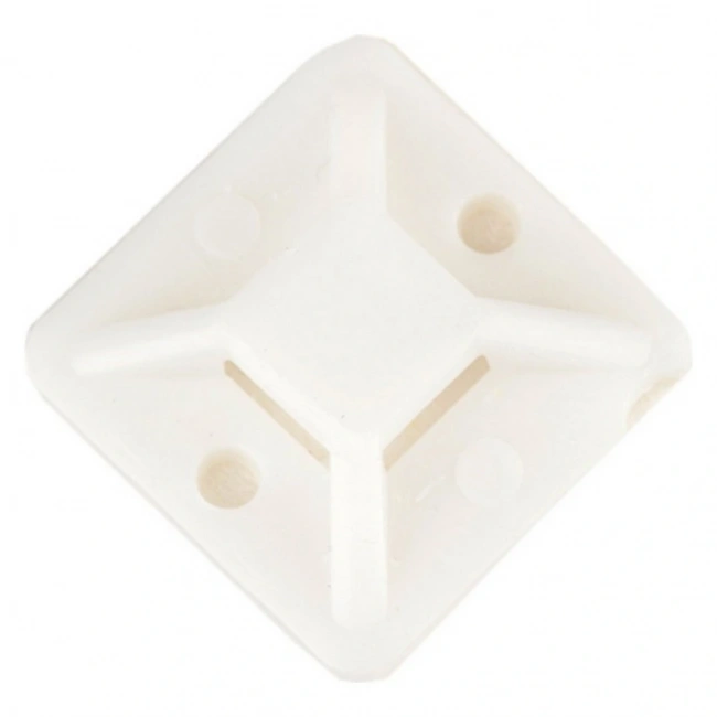 Gwest HW-4A 28x28mm Yapışkan Kroşe Beyaz 100 Adet