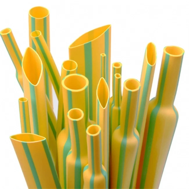 Gwest Woer Isı İle Daralan Makaron Sarı-Yeşil 13mm 100 Metre