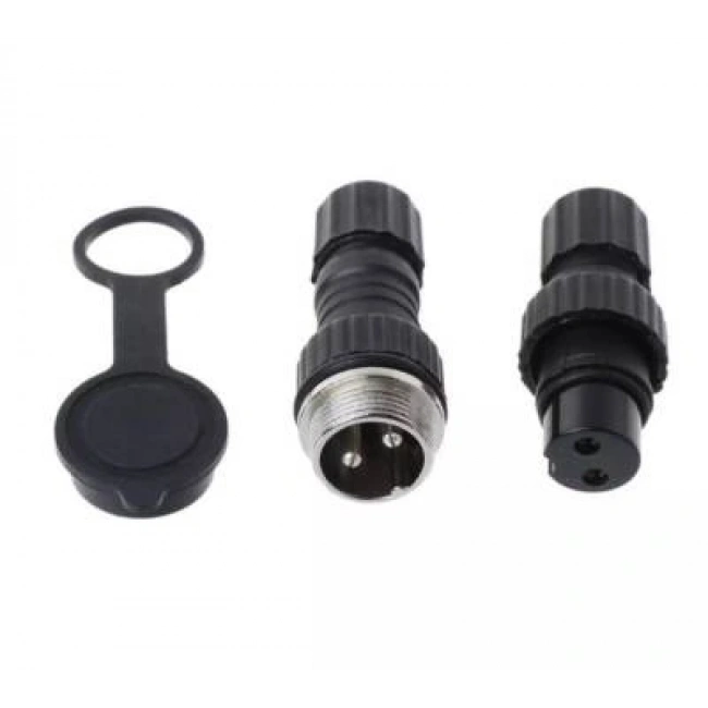 GX-16 2-Pin Su Geçirmez Mike Konnektör