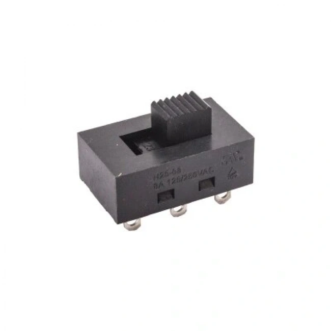 H25-08 2 Konumlu 6-Pin Sürgülü Switch