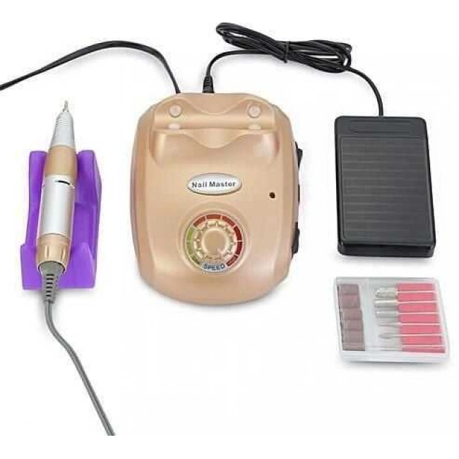 HC-601 Manikür Pedikür Tırnak Törpü Seti - Altın