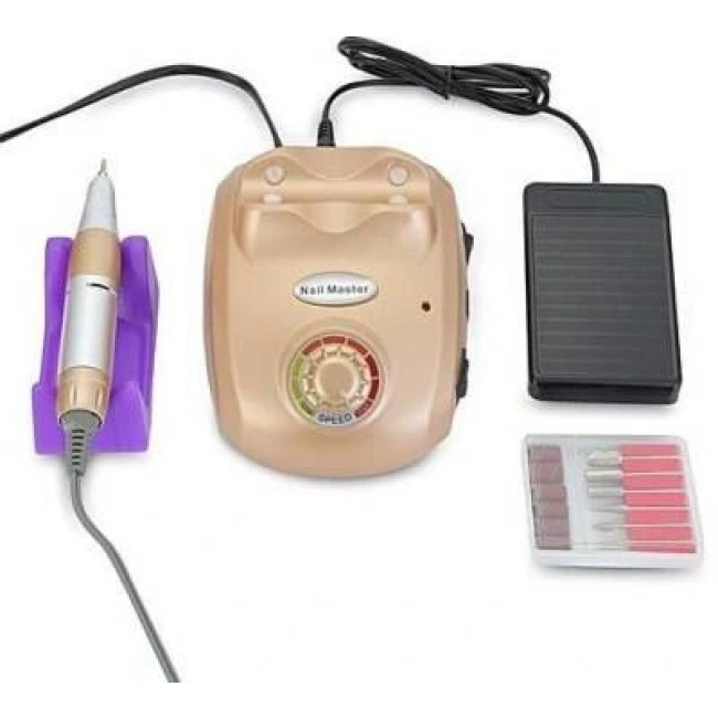 HC-601 Manikür Pedikür Tırnak Törpü Seti - Altın