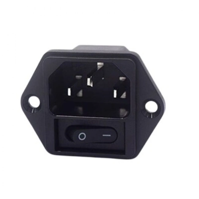 HD-901 Erkek Power Soketi T85 On-Off Anahtarlı