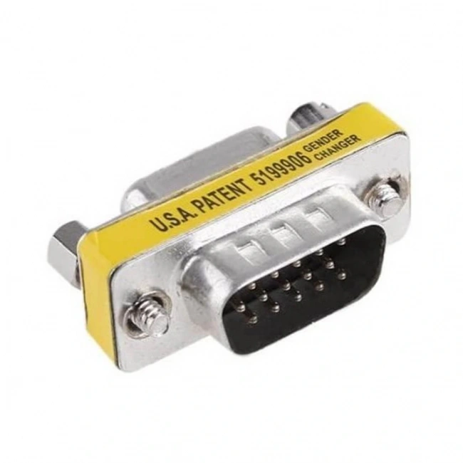 HD15 VGA-VGA Erkek-Dişi (M2F) 15 Pin Çevirici Ara Adaptör