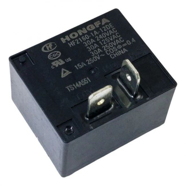 HF2160-1A-12DE 12V 30A Klima Rölesi 4-Pin