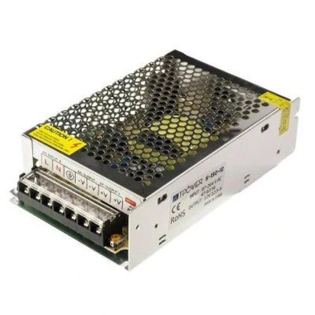 Hightek 12V 12.5A Metal Kasa Adaptör - LED Driver