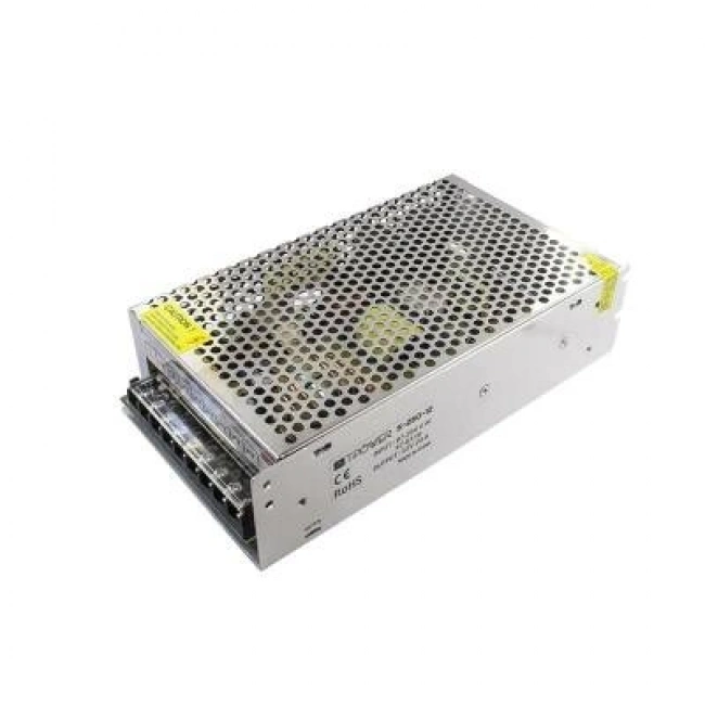 Hightek 12V 20A Metal Kasa Adaptör - LED Driver