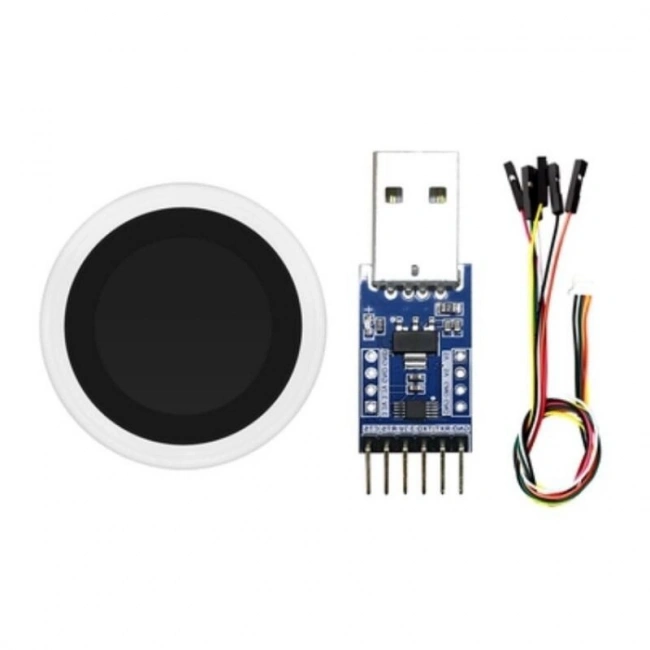 HLK-FPM383F Parmak İzi Tanıma Modülü + USB-TTL Seri Dönüştürücü