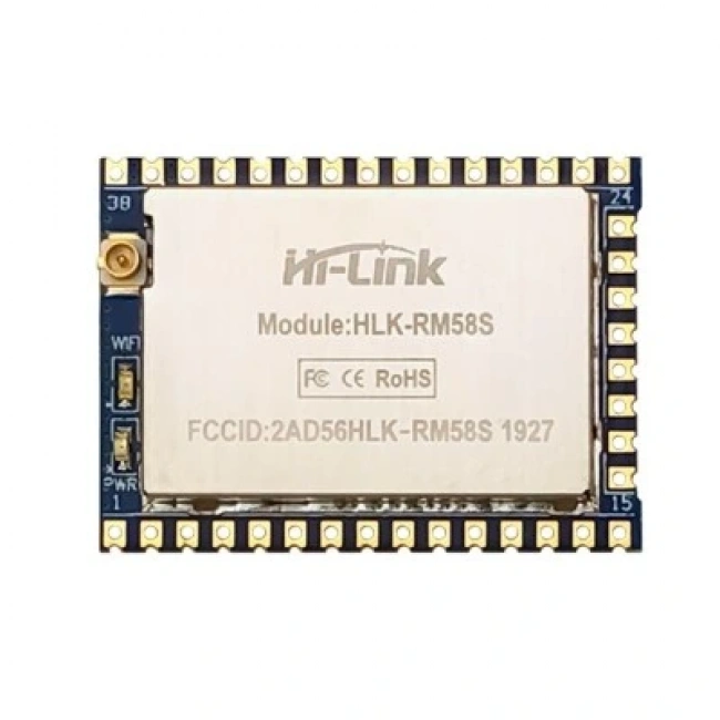 HLK-RM58S Seri/UART 2.4G/5G WIFI+BLE Modülü