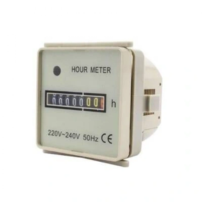 HM-1 220V Çalışma Süresi Sayacı - Hour Meter