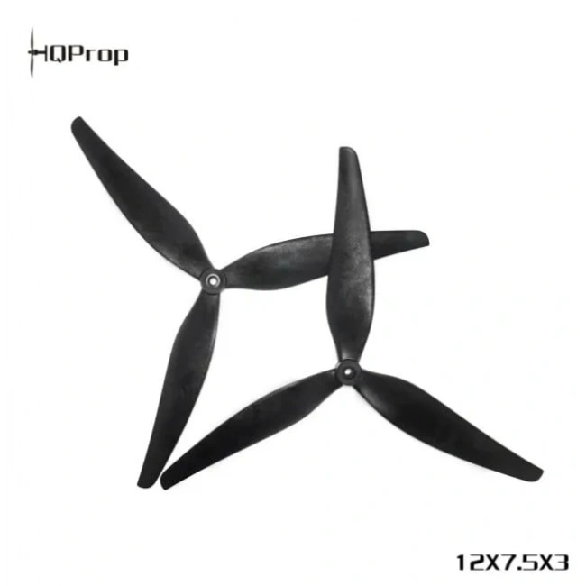 HQ MacroQuad Prop 12X7.5X3 3 Bıçaklı 1CW+1CCW Drone Pervanesi