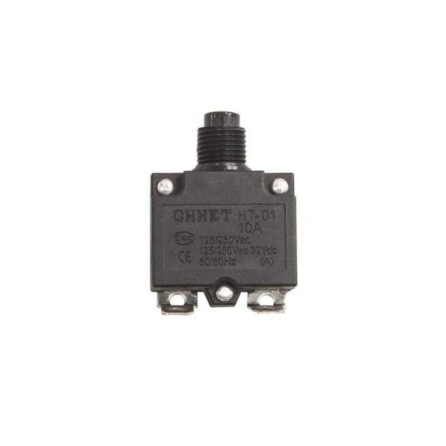 HT-01-A 10A Aşırı Akım Koruyucu Devre Kesici Sigorta 90C