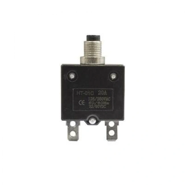 HT-01-A 20A Aşırı Akım Koruyucu Devre Kesici Sigorta - Metal