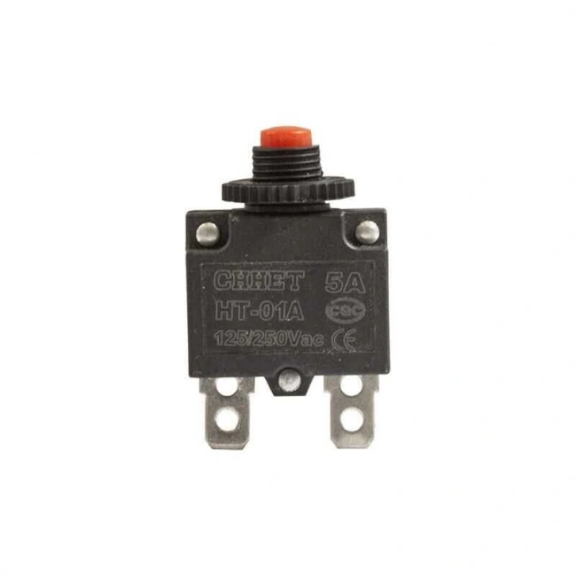 HT-01-A 5A Aşırı Akım Koruyucu Devre Kesici Sigorta - Kırmızı