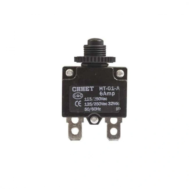 HT-01-A 6A Aşırı Akım Koruyucu Devre Kesici Sigorta