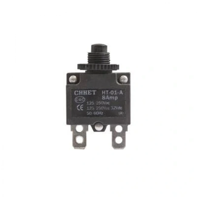 HT-01-A 8A Aşırı Akım Koruyucu Devre Kesici Sigorta