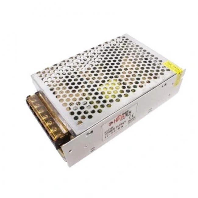 HT-1306 5V 10A Metal Kasa Adaptör - LED Driver