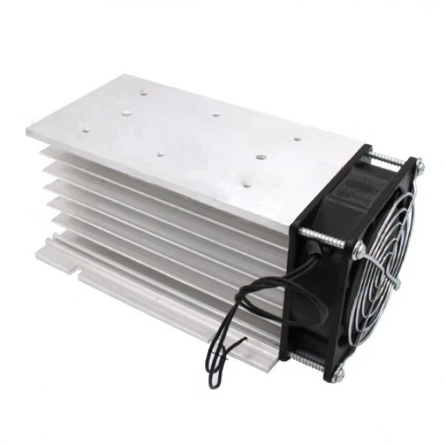 I-150 3-Fazlı SSR 10-120A Röle Uyumlu Fanlı Soğutucu