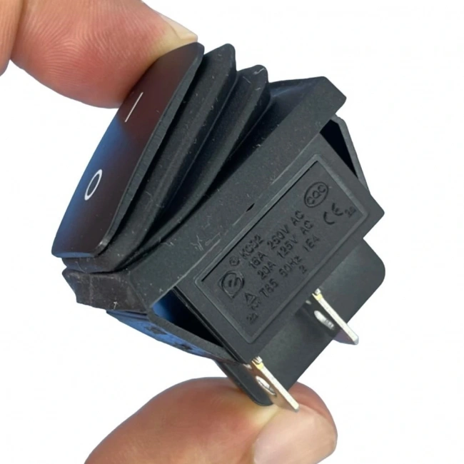 IC-106W Geniş Işıksız Körüklü Anahtar ON-OFF 4P